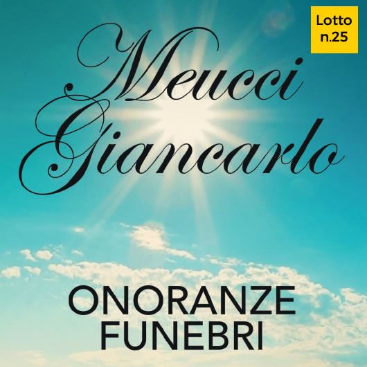 Meucci Giancarlo Onoranze Funebri